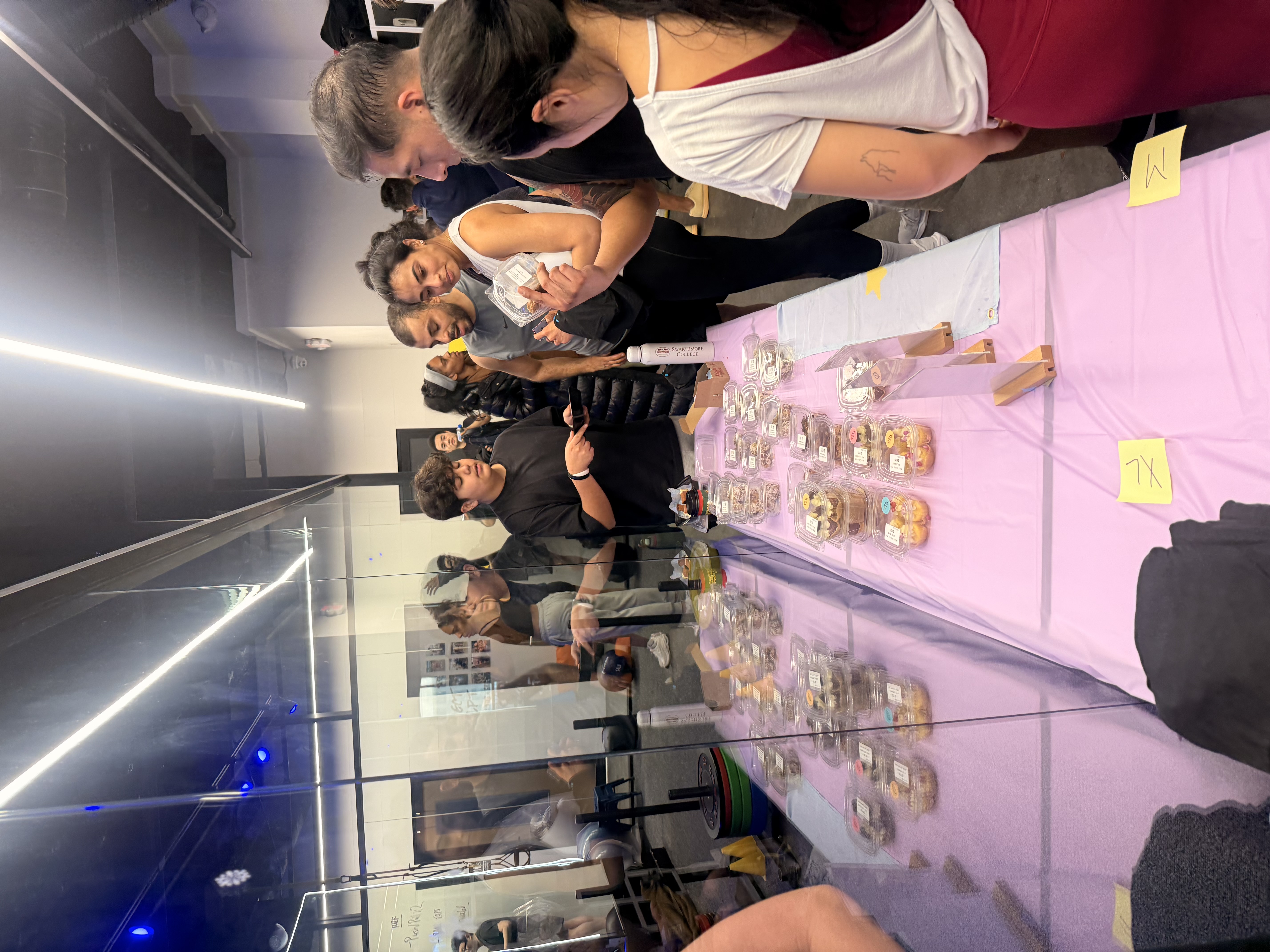 yestobake treats at a busy event